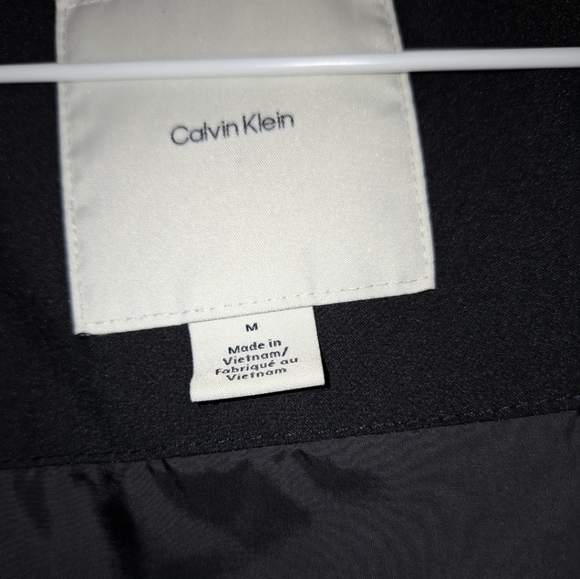 Calvin Klein CK Bomber Zip Black Jacket - Picture 9 of 11